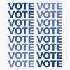 Vote Vote Vote Election Sticker Bumper Sticker Vinyl Decal 5"