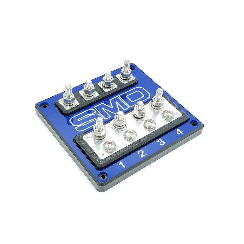 PLESIU SMD Quad XL ANL Fuse Block (Aluminum)