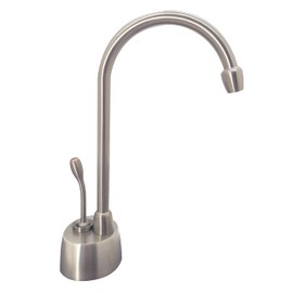 Westbrass D271-NL-07 Velosah 9" 1-Handle Hot Water Dispenser Faucet (Tank sold separately), Satin Nickel