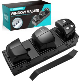 GARDIMU Power Window Switch for Nissan Pathfinder 2013, 2014, 2015, 2016, 2017, 2018 – Driver Side Master Window Switch Replacement