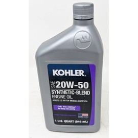Kohler Genuine 12 050 01-S Oil Change Kit w/Oil pad 20W-50 Oil and Fuel Treatment