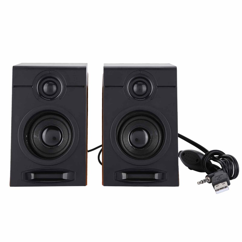 Paird 3in Heavy Bass Computer Speakers HiFi Sound Computer Subwoofer