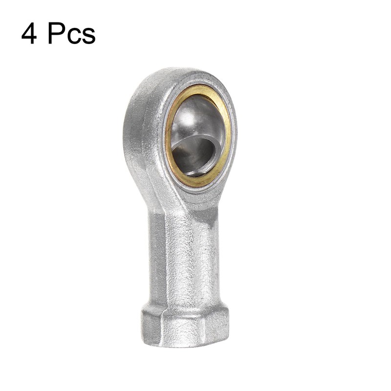 uxcell 4pcs SI10T/K 10mm Rod End Bearing M10x1.5 Female Left