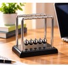 Newton's Cradle Balance Balls for Physics Demonstrations – Metal Pendulum
