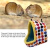 Pet Hamster Cave Bed Soft Comfortable Foldable Portable Thick Warm