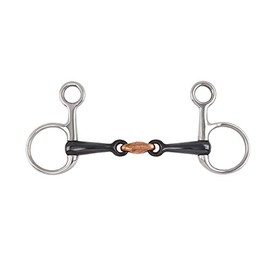 Shires Equestrian - Hanging Cheek Sweet Iron Snaffle - S/steel - Size: 5