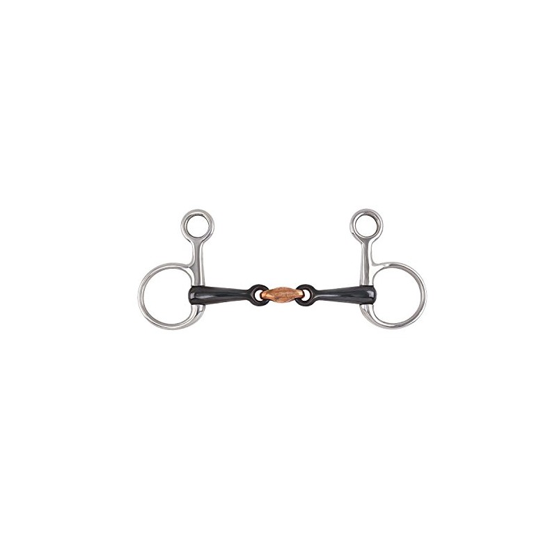 Shires Equestrian - Hanging Cheek Sweet Iron Snaffle - S/steel
