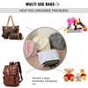 HAMBOLY 100% Cotton Bags 5 Pack Dust Cover Storage Pouch