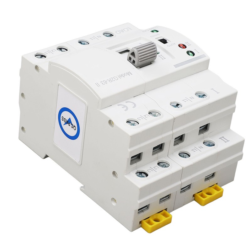 4P 63A Dual Power Automatic Transfer Switch Quick Response PC