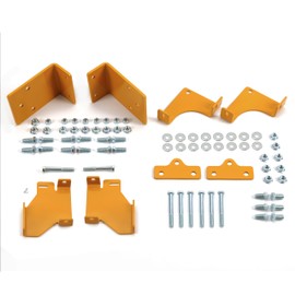 Wutist Transmission Hydro Bracket Kit Compatible with Raptor SD SDX Hustler Replacement for 125255 552564 552565 552566 552567 Upgraded Residential Zero Turn Mower Transmission Support Mount Kit Steel