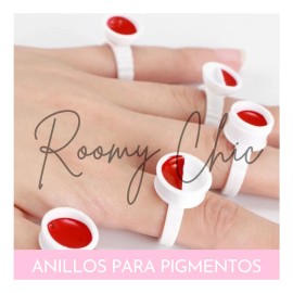 100 Anillos Rosa Con Sin Division Chico Mediano Grande S1 S2                                                                                          