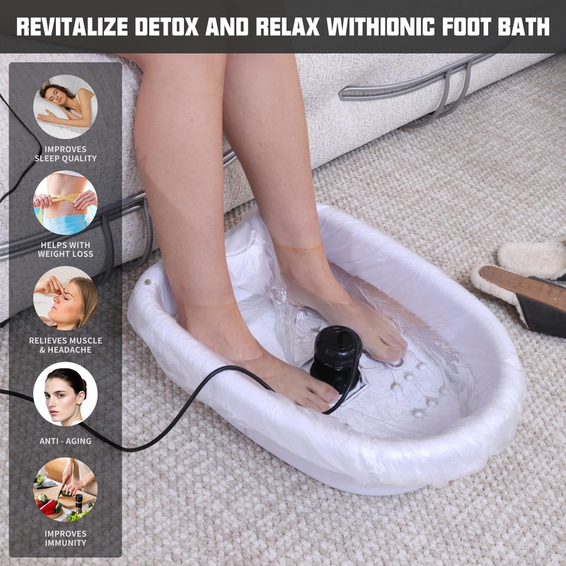 Vitaciti Dual Ionic Detox Foot Bath Machine Birthday Gift Digital