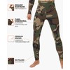 Thermal Underwear for Men, Long Johns Winter Hunting Gear Sport