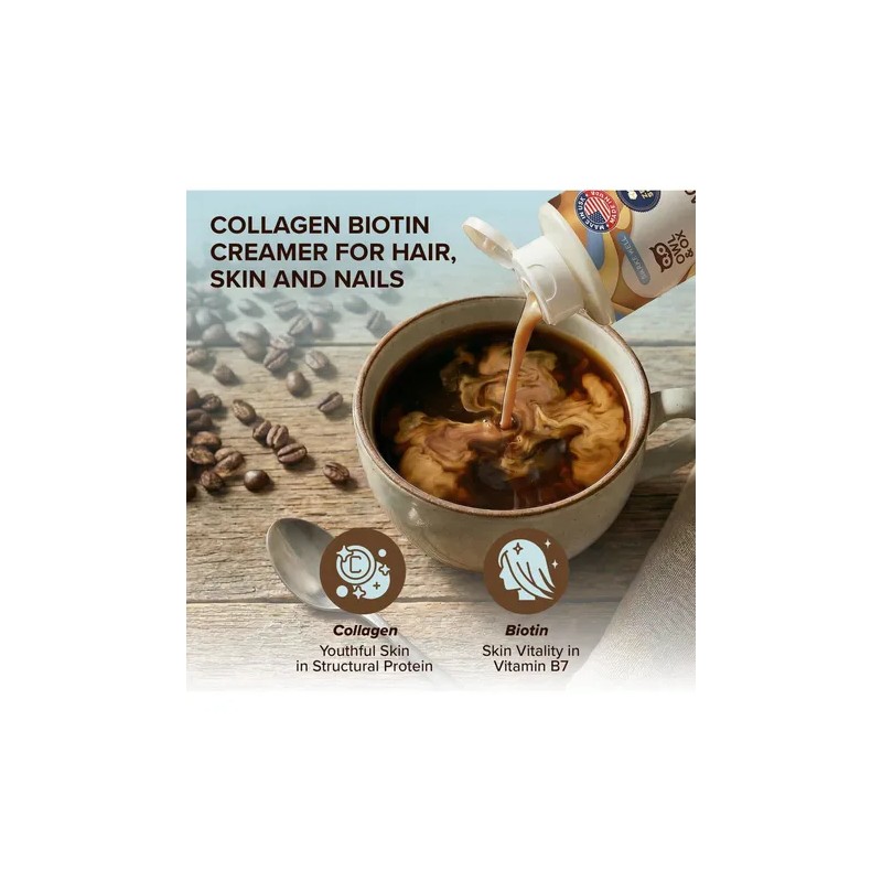 Owl Ox Crema Para Café Con Colágeno Y Biotina Collagen