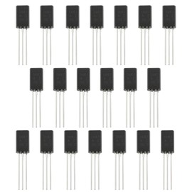 OTOTEC 10 Pairs 3-Pin PNP Silicon Transistors Kit 2SB647AC 2SD667AC B647A D667A Replacement Electrical Components Transistors Black