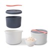 Microwave Rice Cooker 2L Food Grade PP Material Rice Spoon