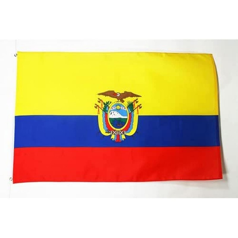 AZ FLAG - Ecuador Flag - 2x3 Ft - 100D