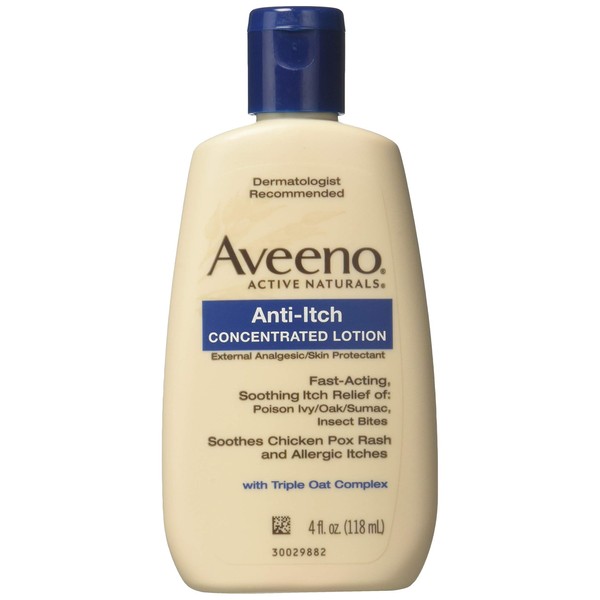 Aveeno Anti-Itch Concentrated Lotion with Calamine and Triple Oat Complex,