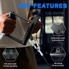 Berufexp Doudle D Hanlde Row, Cable Attachments for Gym, V