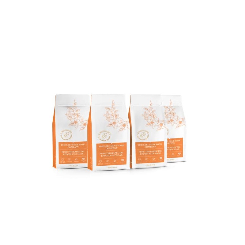 Eucalyptus Pure Therapeutic Epsom Fine Grain (.3mm) Salt Soak 20