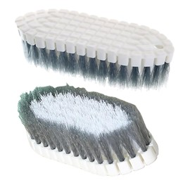 2 Pcs Without Dead Corner Multi Purpose Heavy Duty Scrub Brush, Heavy Duty Hand Held Scrub Stiff Bristle Brush, Multiple Segments are Bendable Fruit Vegetable Brush,Bathtub Tile Brush Bathroom Brush