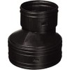 ADS (Advanced Drainage Systems) 0614AA Reducing Coupler, 6" x 4", Black