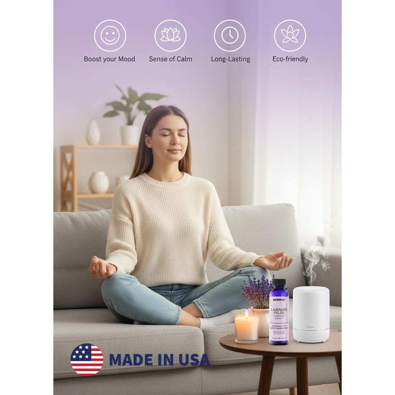 Aromar Aromatic Oil 2oz, Lavender Fields