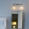 Mecgirn Stainless Steel Bathroom Vanity Light Over Mirror, 2 Light