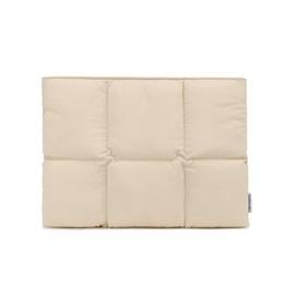 canvaslife Puffy Laptop Sleeve 14 Inch 14.4 Inch, Quilted Puffer Laptop Case for Women, Pillow Case Compatible for 14.1 inch,MacBook Pro Air 14", 14 inch and 14 inch-14.4 inch Laptop (Beige)