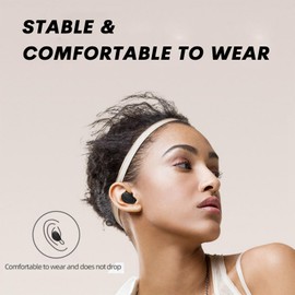 In Ear Kopfhörer kabellos Bluetooth Noise Cancelling Earphones kleine winzige unsichtbare Ohrhörer drahtlose Kopfhörer mit Mikrofon LED Digitalanzeige Wireless Earbuds Headphones für Arbeit Sport