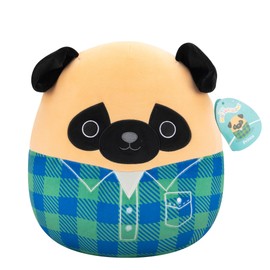 Squishmallows Original 12 Inch - Prince the Brown Pug