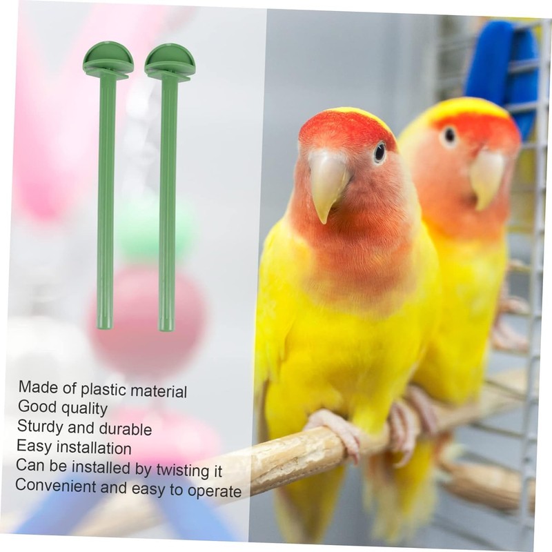 Pack of 20 Bird Standing Perches Trespol Plastic Bird Perch