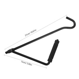 Lyfengdeam Scissor Jack for Car Scissor Jack Handle Jack Tools for Car Hand Jack for Car Hand Jack Tool for Car Crank Drill Repair Tool Black Manual Rocker Arm(27cm) (2)