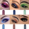 Midnight Sapphire Eyeshadow Stick with Brush – Metallic Shimmer, Cream