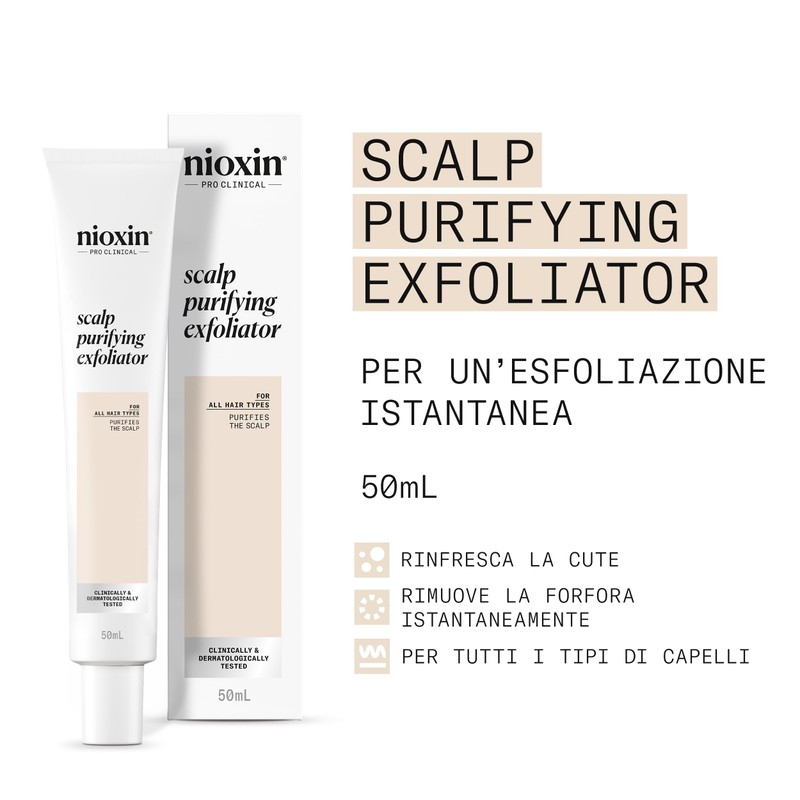 Nioxin Scalp Purifying Exfoliator - Deep Cleansing & Refreshing Scalp