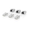 NEDIS CCBW89380GY RJ45 Connector | RJ45 Pass Through | Fixed/Stranded