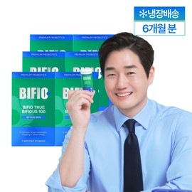 비피오 트루 비피더스 100억 유지태 유산균 6개월분 (30캡슐6박스) Bifido True Bifidobacterium 10 Billion Probiotics 6-Month Supply (30 Capsules 6 Boxes)