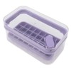 Easy Release Ice Cube Tray Plastic 32 Grids Ice Tray
