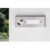 HUBER Surface-Mounted Bell Push Button 1 Compartment Made of Metal