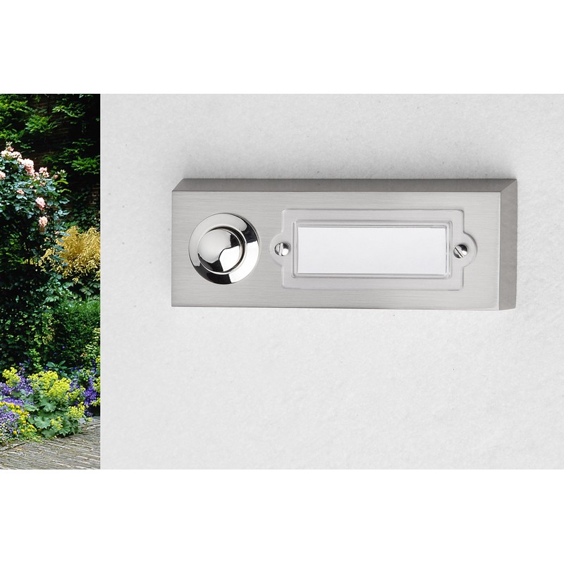 HUBER Surface-Mounted Bell Push Button 1 Compartment Made of Metal