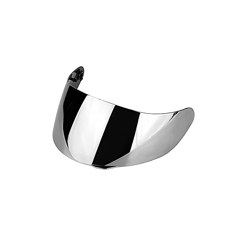 Aramox Silver Plated PC Motorcycle Wind Shield Helmet Lens Visor