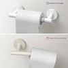 FORIOUS Toilet Paper Holder Wall Mount, SUS304 Stainless Steel Double