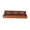 Simply essential Wooden Hand Carving Incense Stick Cone Holder Smoke