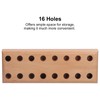Plier Organizer Pine Wood Display Stand Base Wooden Cutter Holder