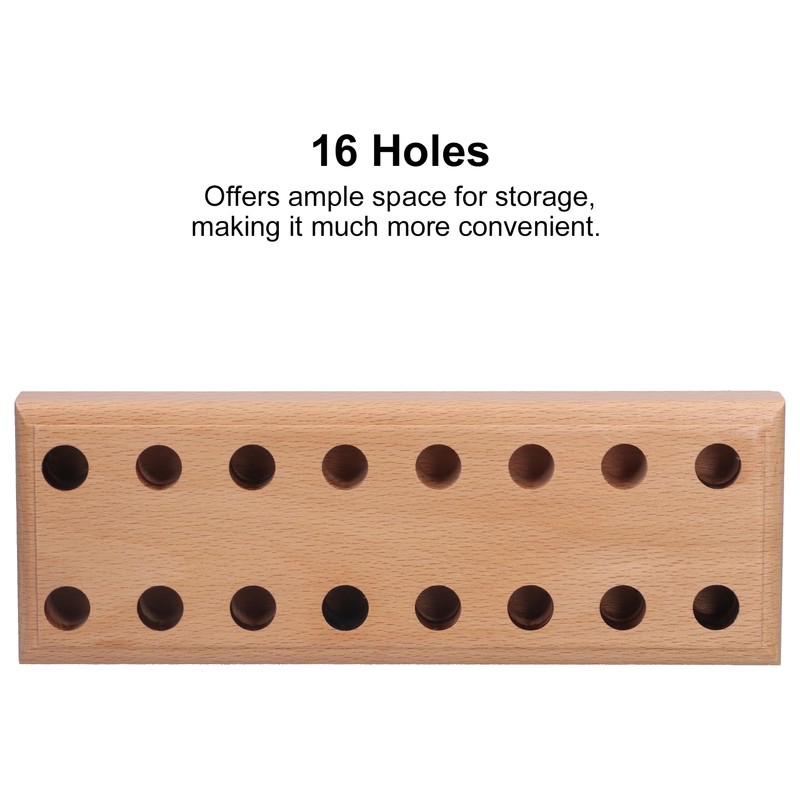 Plier Organizer Pine Wood Display Stand Base Wooden Cutter Holder
