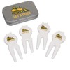 Azeeda 'Let's Doze Bulldozer' Golf Divot Tool/Repair Fork Gift Set