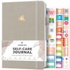 Clever Fox Self-Care Journal – Wellness & Daily Reflection Notebook – Mental Health & Personal Development Journal – Self-Care, Meditation & Mood Journal for Women & Men – A5 Size (Foggy Alps)