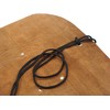 12 Pocket Suede Leather Tool Roll for Woodcarving Knives and