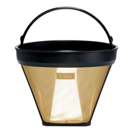 Frieling/Cilio #4 Cone Coffee Filter, 24 Karat Gold Plated