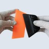 Window Tint Squeegee, Non-Slip Handle Rubber PPF Squeegee, Squeegee for